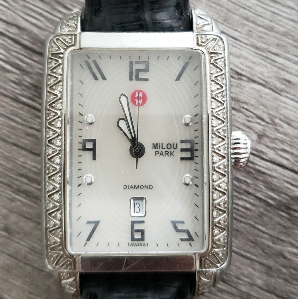 Michele Milou Park Diamond ladies watch